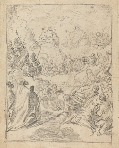 Treenighetens triumf (The Gloria) av Francesco Solimena