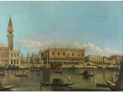 Francesco Tironi Vy över Sankt Markus av Francesco Tironi