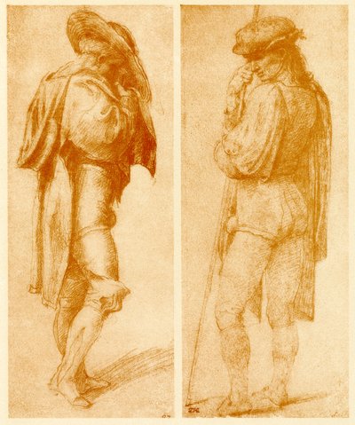 Studera de två Joseph-bilderna av Francesco Ubertini Bacchiacca