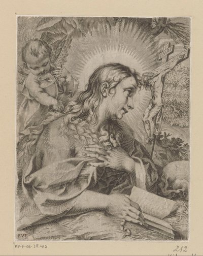 Maria Magdalena till Boetawardi av Francesco Villamena