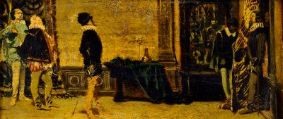Före duellen (målning) av Francesco Vinea