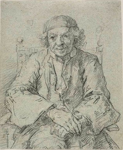 Porträtt av en gammal man av Francesco Zuccarelli
