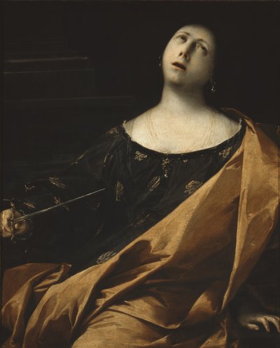 Lucretias död, 1633-35 av Francesco del Cairo