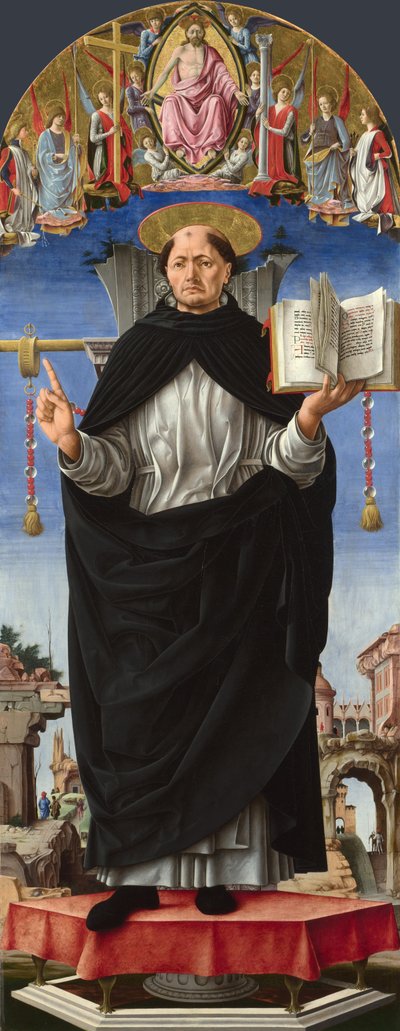 Saint Vincent Ferrer, ca. 1473-1475. av Francesco del Cossa