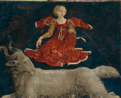Väduren, mars månads stjärntecken. 1469/70 av Francesco del Cossa