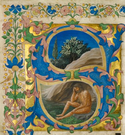 Initial S: Jobb av Francesco di Antonio del Chierico
