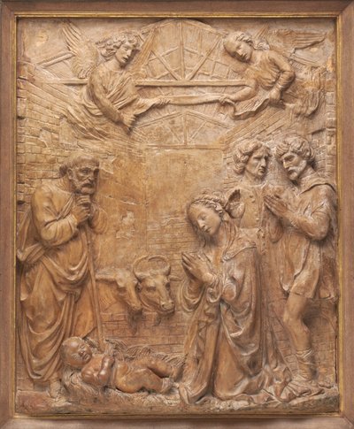 Tillbedjan av herdarna av Francesco di Simone Ferrucci