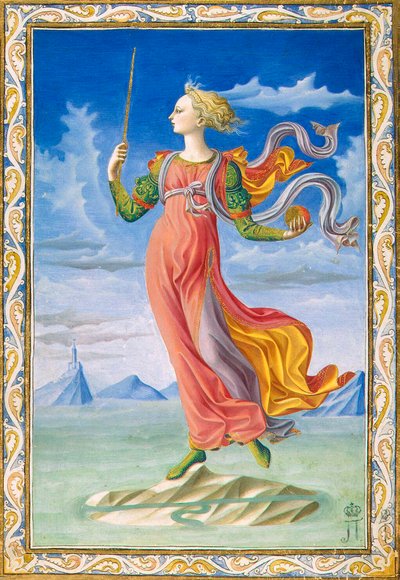 Allegori av Rom, c1448. av Francesco di Stefano Pesellino