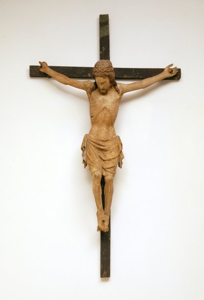 Corpus of Christ, 140010 (pil med polykrom dekor) av Francesco di Valdambrino
