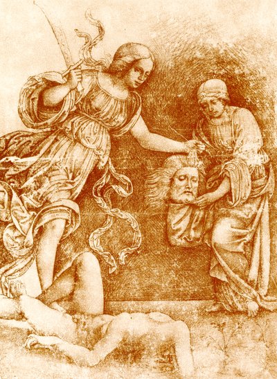 Judith och Holofernes av Francesco school of Francia