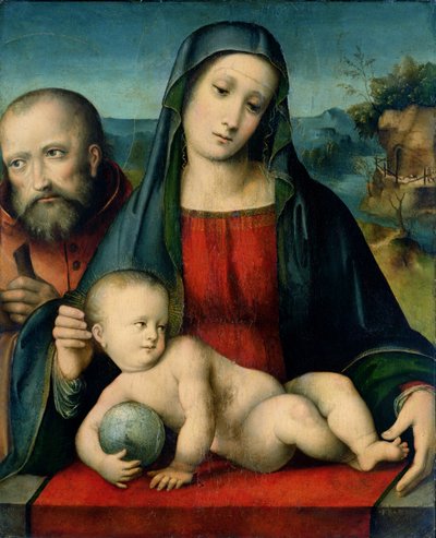 Den heliga familjen av Francia