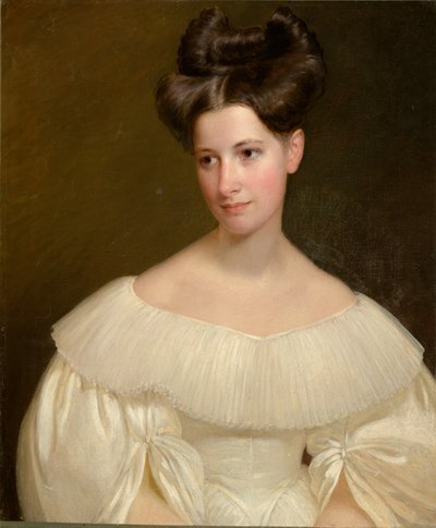 Mary Crowninshield Silsbee Sparks (fru Jared Sparks) (1809-1887) av Francis Alexander