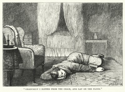 Illustration för stora förväntningar av Charles Dickens (gravyr) av Francis Arthur Fraser