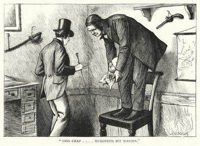 Illustration för stora förväntningar av Charles Dickens (gravyr) av Francis Arthur Fraser