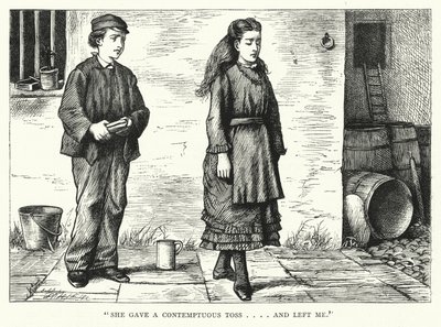 Illustration för stora förväntningar av Charles Dickens (gravyr) av Francis Arthur Fraser