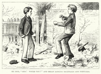 Illustration för stora förväntningar av Charles Dickens (gravyr) av Francis Arthur Fraser