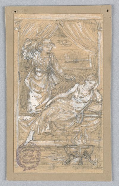 Klassisk scen av Francis Augustus Lathrop