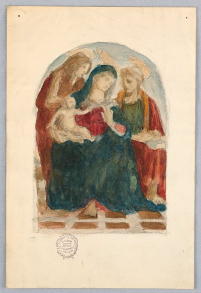 Madonna och barn av Francis Augustus Lathrop