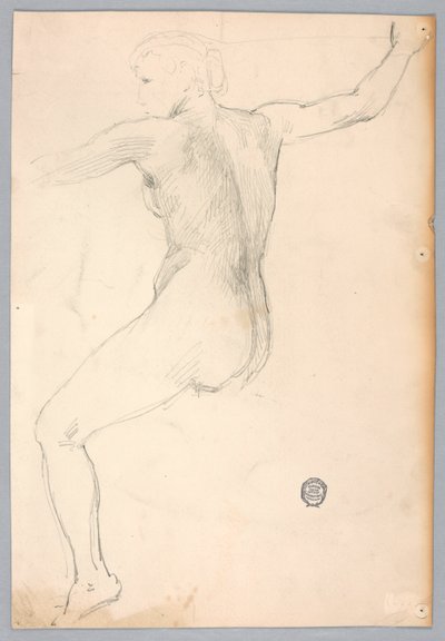 Skiss för "Natt" av Francis Augustus Lathrop