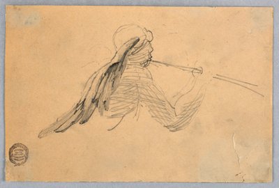 Skiss för en ängel av Francis Augustus Lathrop