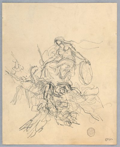 Skiss av Fortuna av Francis Augustus Lathrop