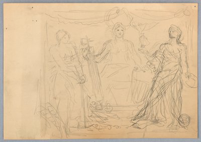 Symboliska figurer av Francis Augustus Lathrop