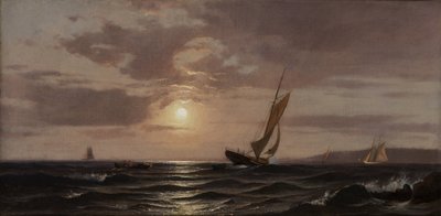 Eftermiddagssön, ca. 1880 av Francis Augustus Silva