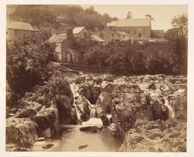 Vid Pont y Pair, Bettws-y-Coed, norra Wales av Francis Bedford