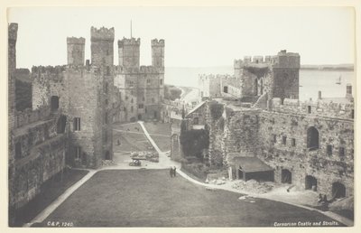 Carnarvon Castle och Straights av Francis Bedford