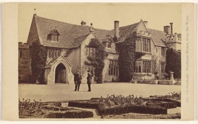 Cheltenham - Southern House, från väster av Francis Bedford