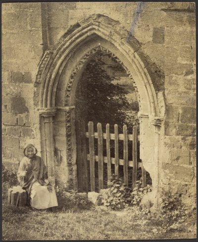 Dörr, Rivaulx Abbey av Francis Bedford