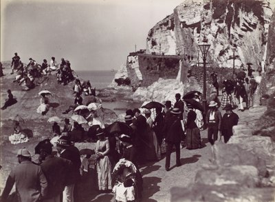 Ilfracombe, Capstone Parade, 1870-talet. av Francis Bedford
