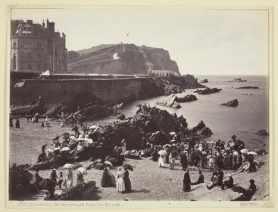 Ilfracombe, Wildersmouth från paraden av Francis Bedford