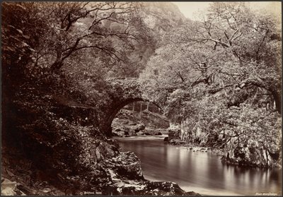 Pont Aberglaslyn av Francis Bedford