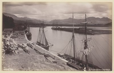 Porthmadog Harbor från födseln av Francis Bedford