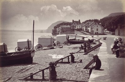 Sidmount, västra änden av Esplanaden, 1870-talet. av Francis Bedford