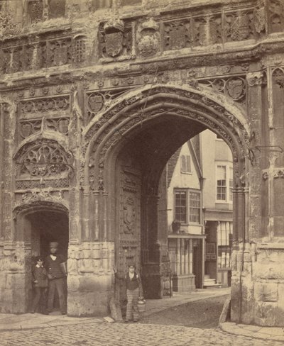 [The Gateway, Canterbury] av Francis Bedford