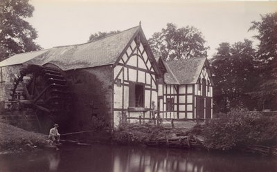Wrexham, Rossett Mill, 1870-talet. av Francis Bedford