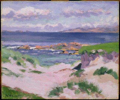 Iona, ca 1920-talet (se 145805 för omvänd målning) av Francis Campbell Boileau Cadell