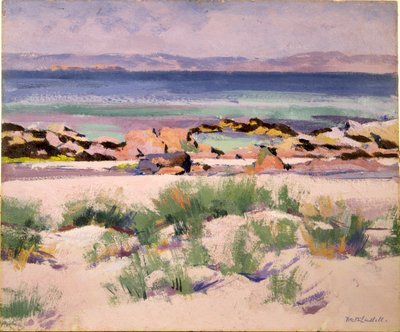 On the Shore, Iona (olja på duk) av Francis Campbell Boileau Cadell