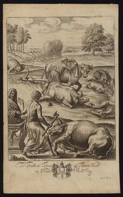 Boskapspest av Francis Cleyn