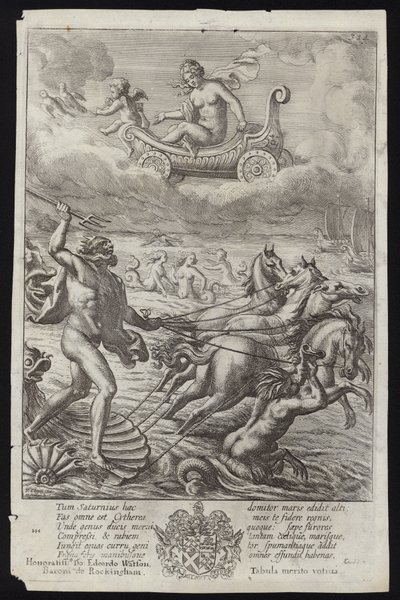 Poseidon av Francis Cleyn