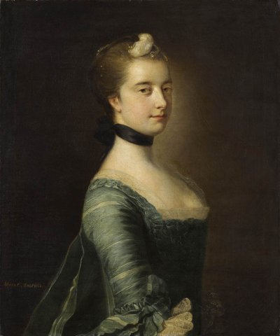 Laura Louisa Walpole av Francis Cotes