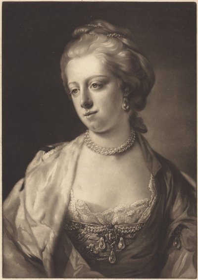 Prinsessan Karolina Matilda, Danmarks drottning av Francis Cotes