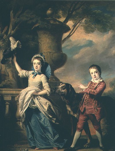 The Children of Sir Edward and Dame Ann Astley, 1767 av Francis Cotes