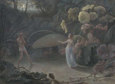 Oberon och Titania av Francis Danby