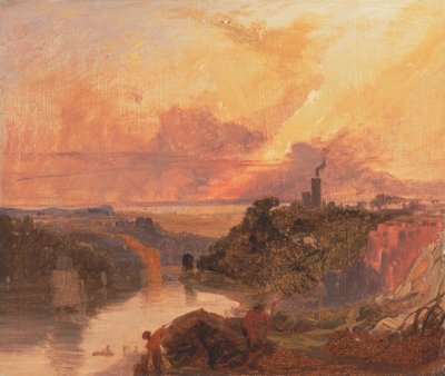 Avon Gorge vid solnedgången av Francis Danby