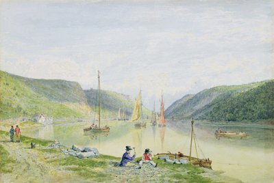 Avon Gorge från under Sea Walls av Francis Danby