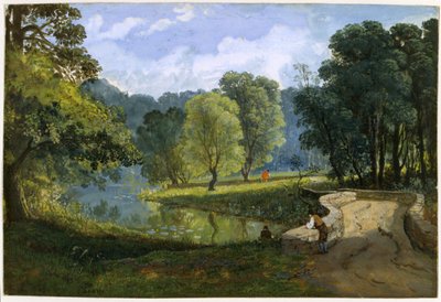 The Frome at Stapleton, ca 1823 (akvarell & kroppsfärg på papper) av Francis Danby