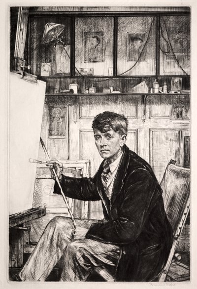 Charles Cundall av Francis Dodd